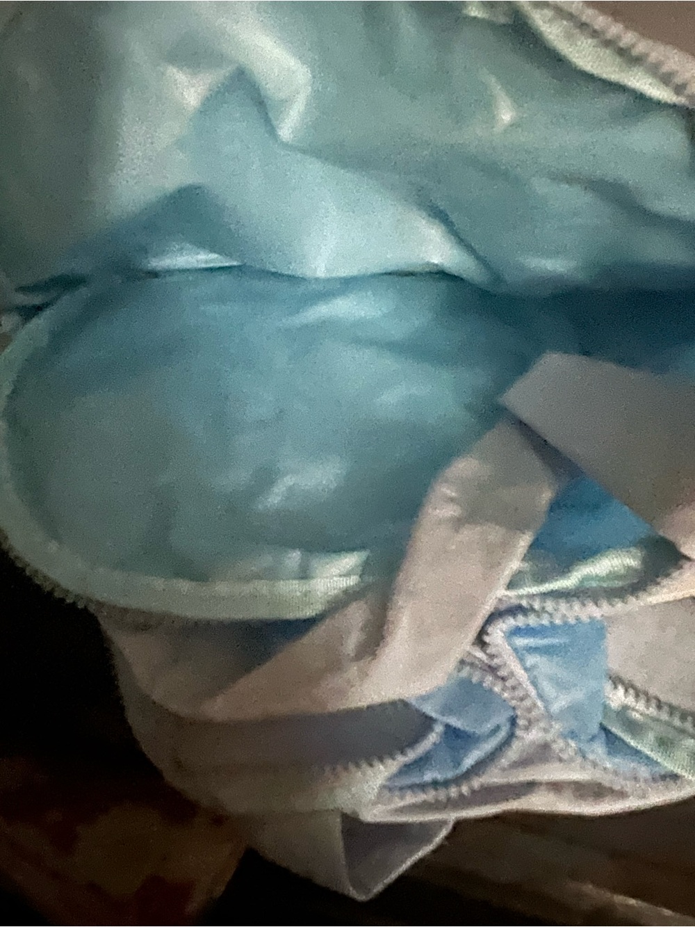 Light Blue Kids Swim Bottoms
